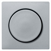 Накладка светорегулятора поворотного System M Merten алюминий