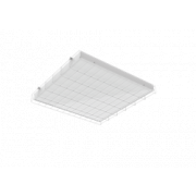 Светодиодный светильник "ВАРТОН" спортивный накладной 595*620*65мм 36 ВТ 4000К IP40 с защитной сеткой с функцией аварийного освещения