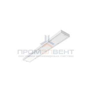 Светильник LED "ВАРТОН" медицинский накладной 1195*180*55 мм с опаловым рассеивателем  36 ВТ 6500К класс защиты IP54