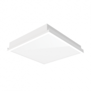 Светодиодный светильник "ВАРТОН" тип кромки Clip-In 600*600*60 мм 36 ВТ 4000К IP40 с опал ПММА с равномерной засветкой