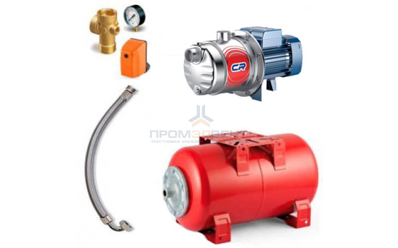 Насосная станция Pedrollo HYDROFRESH 3CRm 80-50 CL - 0,45 кВт (Qmax 80 л/мин, 1x230В)