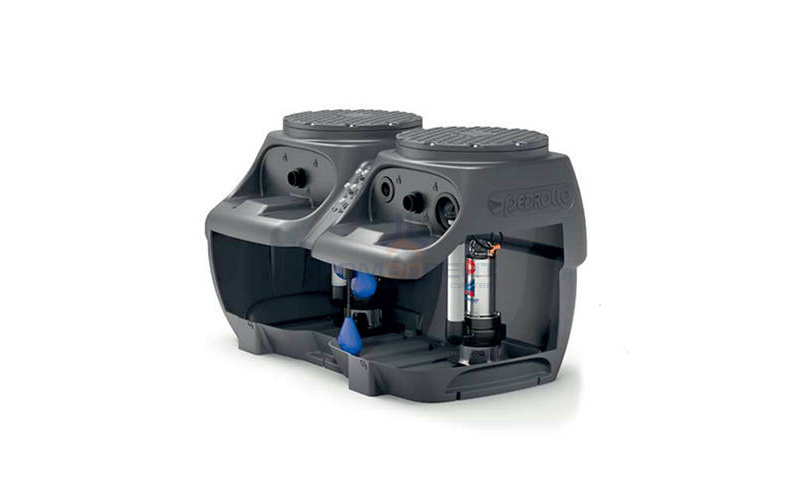 Установка канализационная Pedrollo SAR 550-Dm 20-N - 0,75 кВт (Qmax 250л/мин, Hmax 19м,кабель 10м)