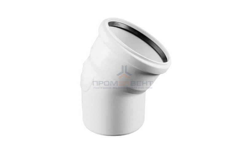Отвод 30° REHAU RAUPIANO PLUS - 110 (для системы внутренней канализации)