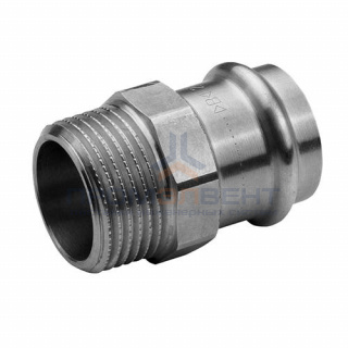 Переход на наружную резьбу Conex Banninger PC 4243G - 42 x 1"1/2 (оцинкованная сталь)