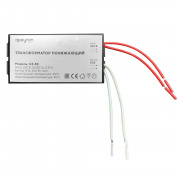 03-86 Трансформатор понижающий 12В, 70-200Вт, 105х48х27мм, металл, черный