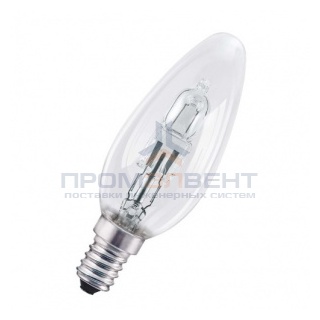 Лампа галогенная свеча Osram 64543 B ES 46W (60W) 230V E14 700lm 2000h d35x104mm