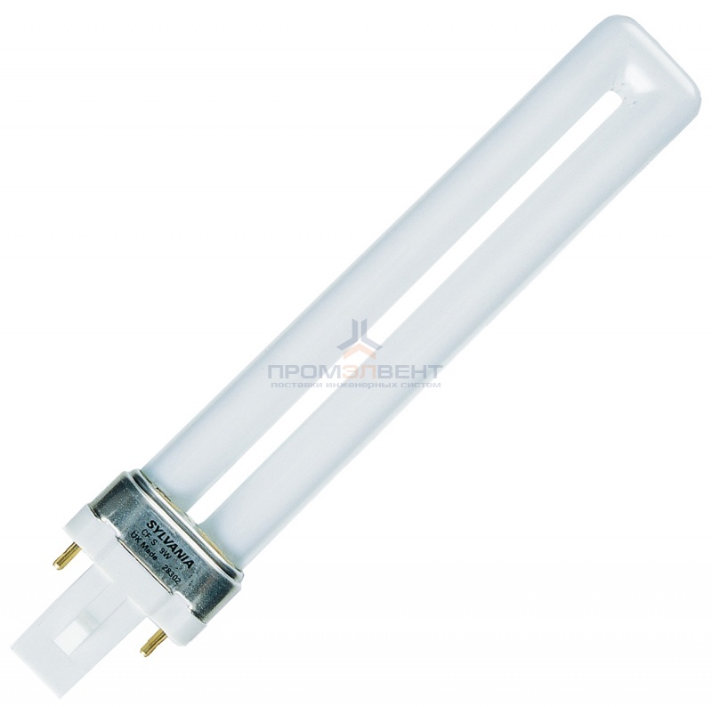 Лампа в ловушки для насекомых Sylvania Lynx-S 9W BL368 G23 сушка гель-лак-полимер