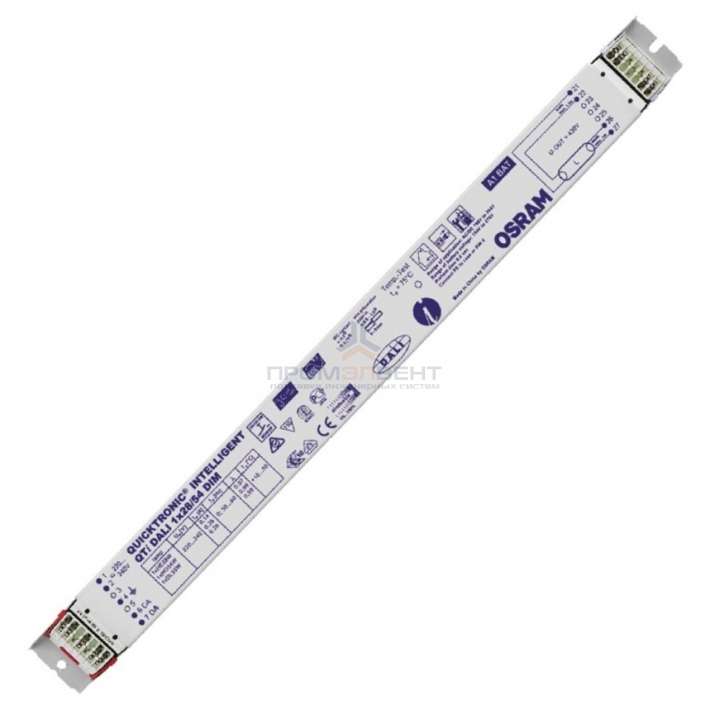 ЭПРА Osram QTi DALI 1x28/54 DIM диммируемый для люминесцентных ламп T5