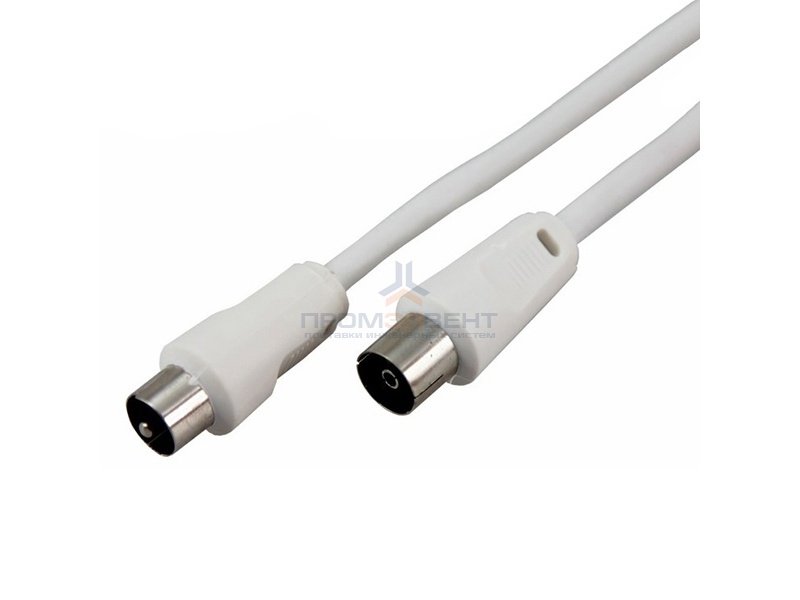 Шнур TV PLUG-TV JACK 10М Белый