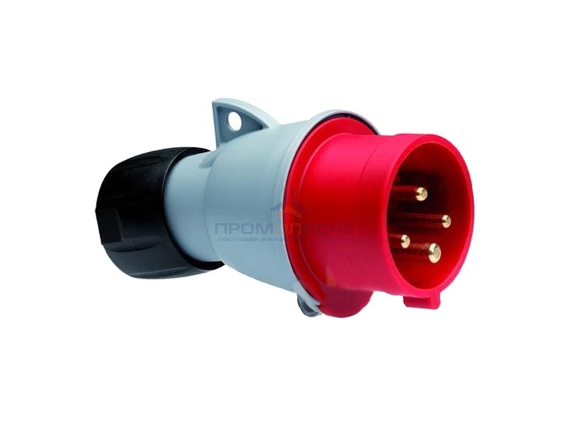 Вилка кабельная ABB 316-P6 IP44 16A 3P+E