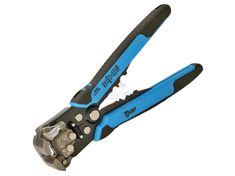 Инструмент для снятия изоляции с проводов 0,05-10,0мм2 стриппер WS-07 КВТ