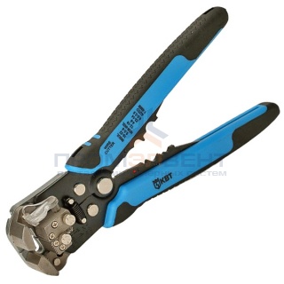 Инструмент для снятия изоляции с проводов 0,05-10,0мм2 стриппер WS-07 КВТ