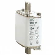 Плавкая вставка предохранителя ППНИ-33, габарит 00,  16А   ИЭК