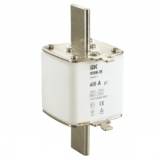 Плавкая вставка предохранителя ППНИ-39, габарит 3,  400А   ИЭК