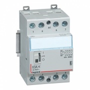 Контактор Legrand CX3 230V 4НО 63А бесшумный с ручным управлением