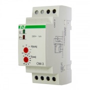 Ограничитель мощности OM-3 однофазный, 0,5-5кВт, 16А, 1NO/NC