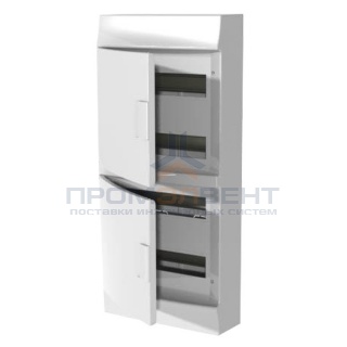 Бокс настенный ABB Mistral41 48М непрозрачная дверь с клеммным блоком