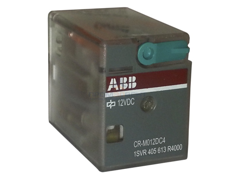 Реле ABB CR-M012DC4 12B DC 4ПК (6A)