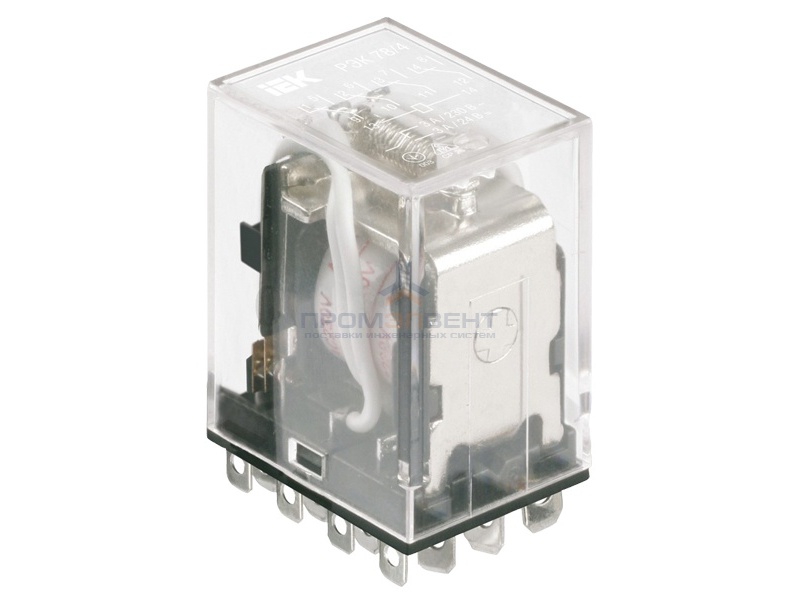 Реле РЭК78/4(MY4)  3А  12В DC ИЭК